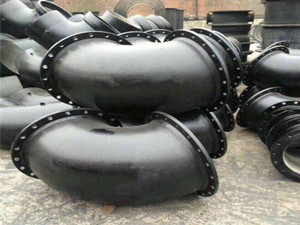 球墨铸铁双法兰弯头